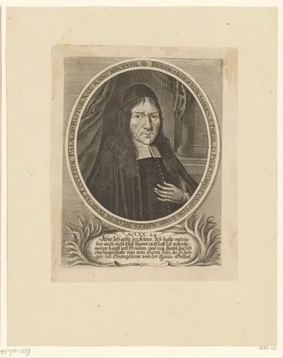 Portret van Bernhard Sanden