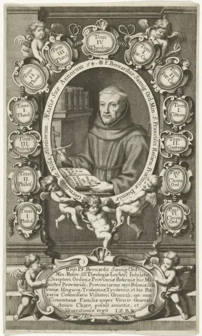 Portret van Bernhard Sannig