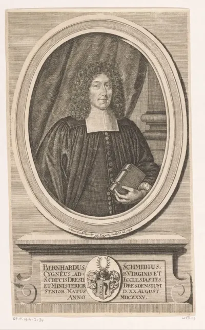 Portret van Bernhard Schmidt