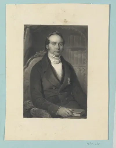 Portret van Bernhard ter Haar