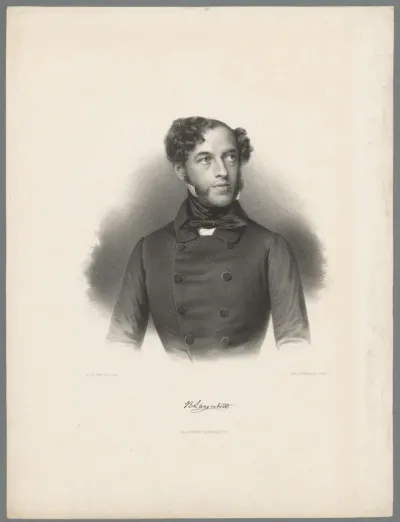 Portret van Bernhard von Langenbeck