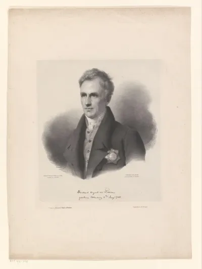 Portret van Bernhard von Lindenau
