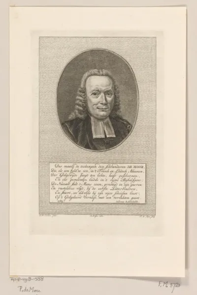 Portret van Bernhardinus de Moor