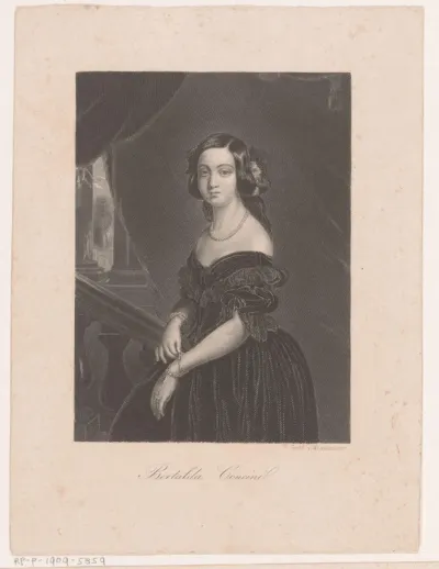 Portret van Bertalda Concini