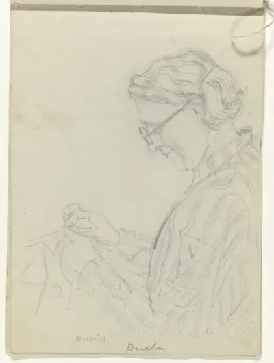 Portret van Bertha