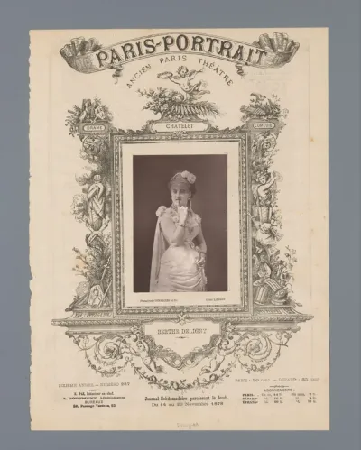 Portret van Berthe Deligny