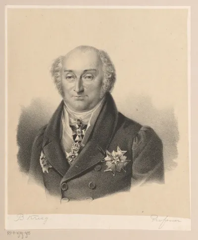Portret van Berthold J. Krug