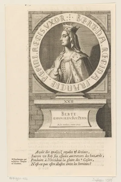 Portret van Bertrada van Laon