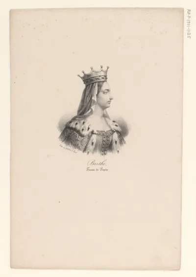 Portret van Bertrada van Laon
