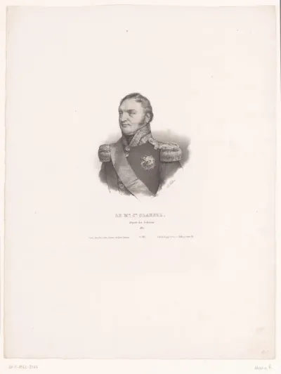 Portret van Bertrand Clauzel