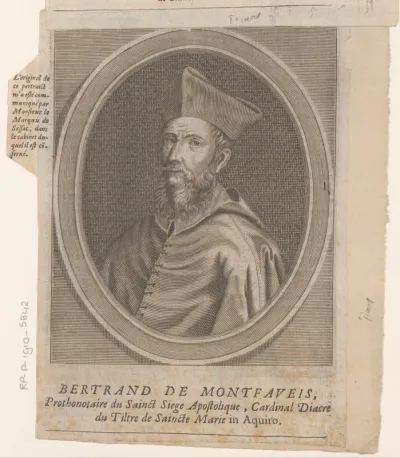 Portret van Bertrand de Montfavès
