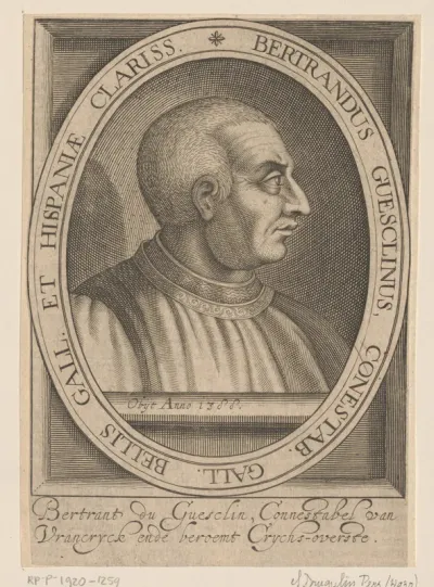 Portret van Bertrand du Guesclin