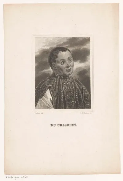 Portret van Bertrand du Guesclin
