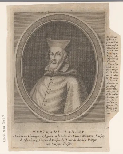 Portret van Bertrand Lagery