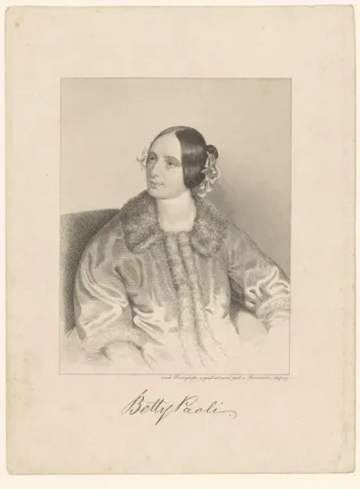 Portret van Betty Paoli