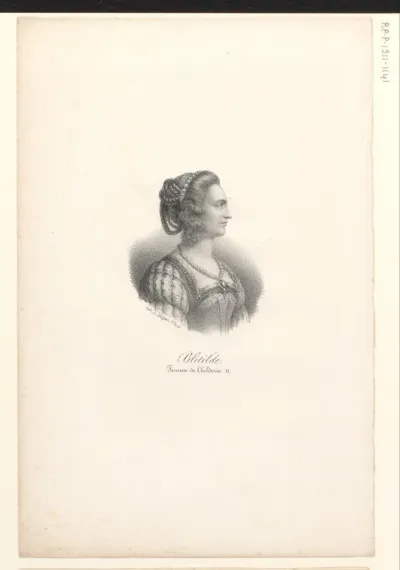Portret van Bilichilde