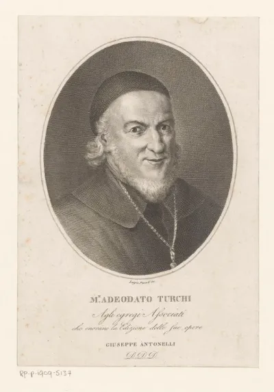 Portret van bisschop Adeodato Turchi