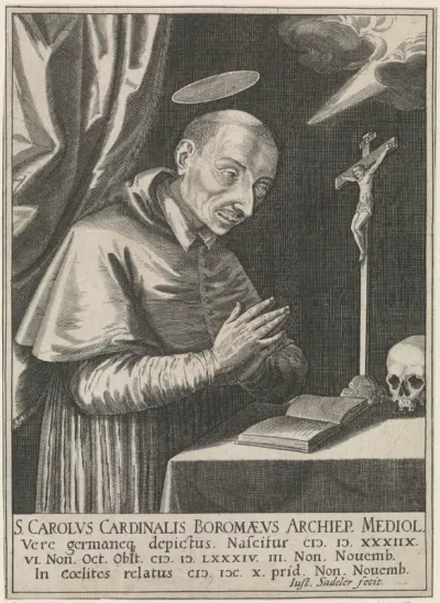Portret van bisschop Carolus Borromeüs