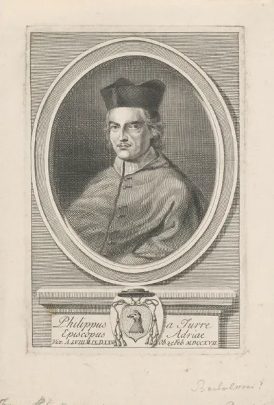 Portret van bisschop Filippo della Torre