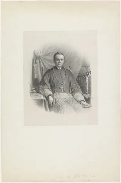 Portret van bisschop Jacobus Franciscus van Vree