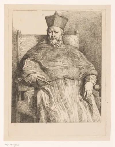 Portret van bisschop Johannes Malderus