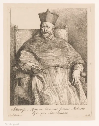 Portret van bisschop Johannes Malderus