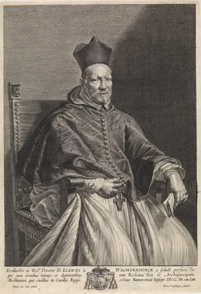 Portret van bisschop Johannes Wachtendonck