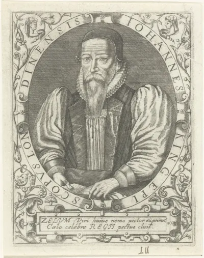 Portret van bisschop John King