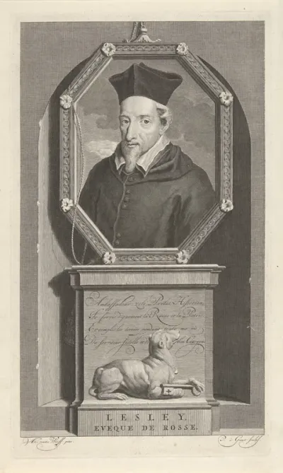 Portret van bisschop John Lesley