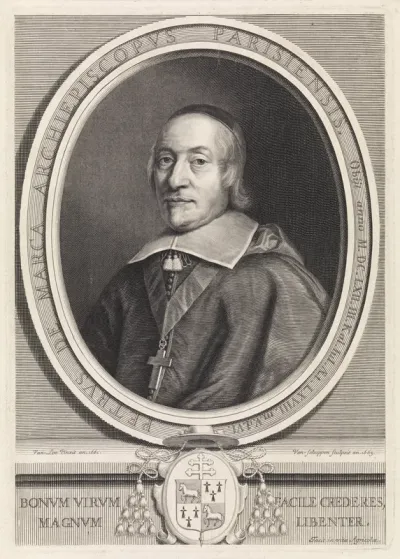 Portret van bisschop Pierre de Marca