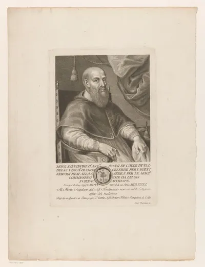 Portret van bisschop Salvatore Pacini
