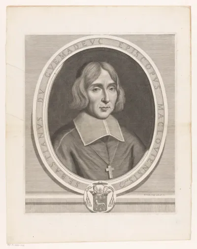 Portret van bisschop Sébastien de Guémadeuc