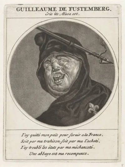 Portret van bisschop Wilhelm Egon von Fürstenberg-Heiligenberg