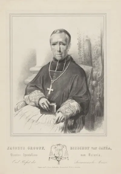Portret van bisscop Jacobus Grooff