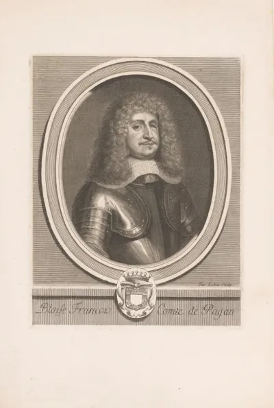 Portret van Blaise François Pagan