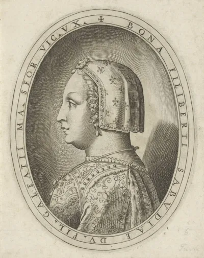 Portret van Bona Filiberti