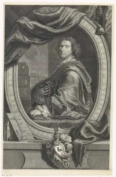 Portret van Bonaventura van Overbeek