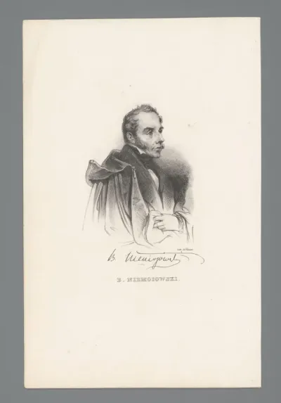 Portret van Bonawentura Niemojowski