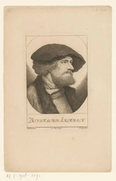Portret van Bonefacius Amerbach