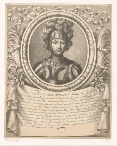 Portret van Bonifatius van Savoye