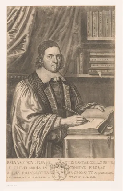 Portret van Brian Walton op 57-jarige leeftijd