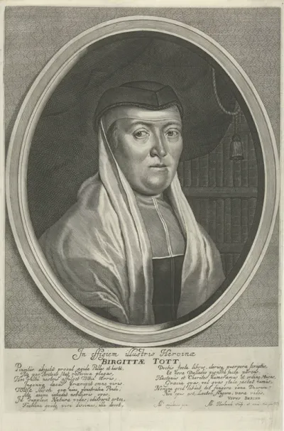 Portret van Brigitta Tott