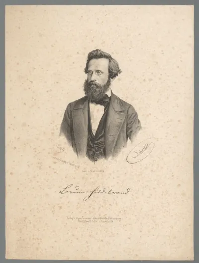Portret van Bruno Hildebrand