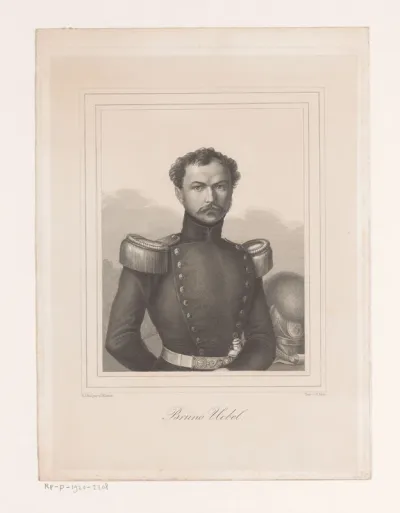 Portret van Bruno Uebel
