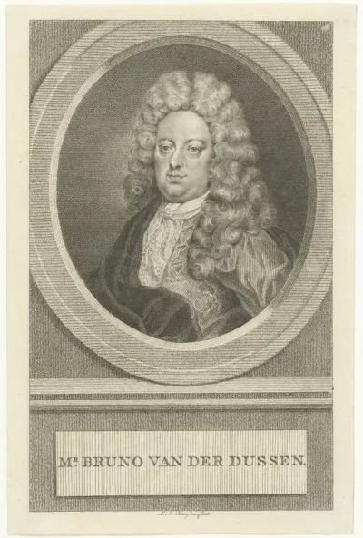 Portret van Bruno van der Dussen