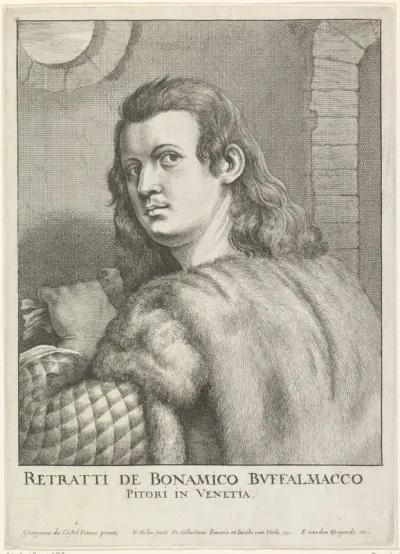 Portret van Buonamico Buffalmacco