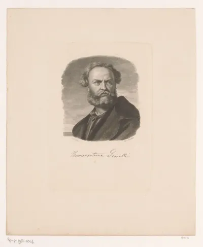 Portret van Buonaventura Genelli