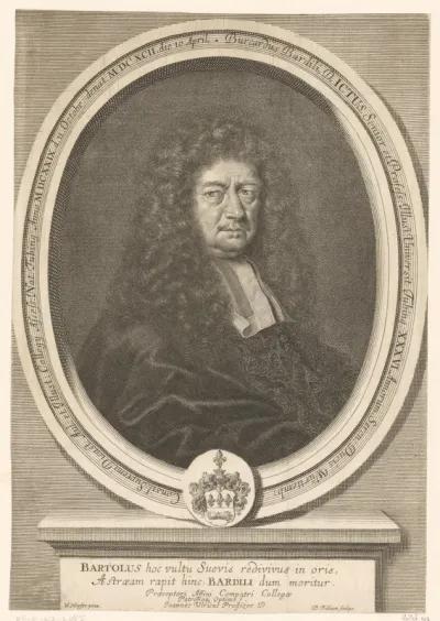 Portret van Burckhard Bardili