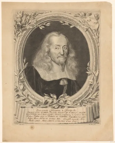 Portret van Burckhard Löffelholz von Colberg