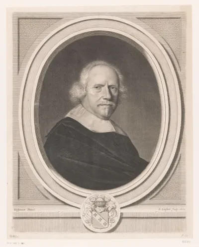 Portret van burgemeester Cousebant